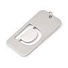 304 Stainless Steel Pendants STAS-M115-01P-D-2