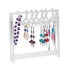 Transparent Acrylic Earring Display Stands EDIS-WH0029-12-2
