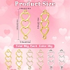 90G 3 Colors Alloy Connector Charms FIND-YW0009-36-2