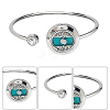 1Pc Stainless Steel Open Cuff Bangles BJEW-SC0001-55D-6