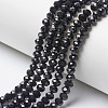 Opaque Solid Color Glass Beads Strands LS-EGLA-A034-P1mm-D18-1