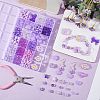 Opaque & Transparent Acrylic Beads Kits MACR-SP0001-48C-4