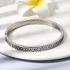 304 Stainless Steel Hinged Bangles BJEW-D408-21P-4