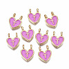 Alloy Enamel Charms LS-ENAM-T012-02T-RS-1