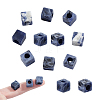 12Pcs Natural Sodalite European Beads G-NB0005-88F-1