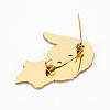 Cat Brooch JEWB-N007-007G-FF-4