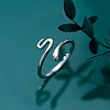 Snake Alloy Cuff Rings PW-WG14EF6-02-3