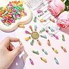 30Pcs ABS Plastic Imitation Pearl Pendants KY-YW0002-16A-4