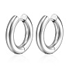 Non-Tarnish 304 Stainless Steel Huggie Hoop Earrings LS-PW-WG92571-26-1