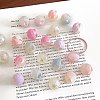 Gradient Color Opaque Acrylic Beads OACR-I015-44-1