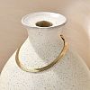 304 Stainless Steel Herringbone Chains Bracelet for Men Women BJEW-D450-01G-02-2