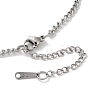 Non-Tarnish 304 Stainless Steel Pendant Necklaces LS-NJEW-C017-01P-3