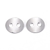 304 Stainless Steel 2-Hole Buttons STAS-E436-20S-3