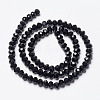 Opaque Solid Color Glass Beads Strands X1-EGLA-A034-P6mm-D18-2