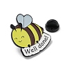 Bee/Cat/Star/Flower/Watermelon Alloy Enamel Brooch JEWB-C023-02A-EB-3