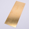 Brass Panel KK-WH0034-31G-02-2