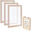 Wooden Paper Making LS-DIY-WH0171-49B-1