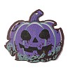 Halloween Printed Wooden Big Pendants LS-WOOD-I016-01J-1