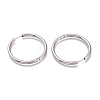 Tarnish Resistant 201 Stainless Steel Huggie Hoop Earrings EJEW-L256-05DT-P-2