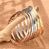 Fashion 201 Stainless Steel Bangle Sets BJEW-L664-024D-M-1-1