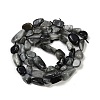 Natural Eagle Eye Stone Beads Strands G-Q060-D06-3