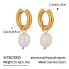 Stainless Steel Hoop Earrings ZU9248-4-1