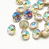 Pointed Back Glass Rhinestone Cabochons RGLA-T110-4mm-001PS-1