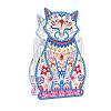 5D DIY Cat Pattern Animal Diamond Painting Pencil Cup Holder Ornaments Kits DIY-C020-09-1