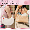 2Pcs Alloy Bag Extender Chains and Pendant Decorations HJEW-PH02400-5