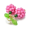 Glass Seed Beaded Pendants PALLOY-MZ01338-03-2