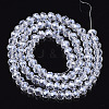 Electroplate Glass Beads Strands EGLA-A034-T10mm-A08-2