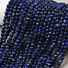 Natural Lapis Lazuli Beads Strands G-G059-4mm-1