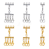 Multi-Strand 304 Stainless Steel Lobster Claw Clasps FIND-HS00001-1