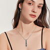 DIY Stainless Steel Pendant Necklaces Making Kits DIY-CN0003-75RC-7