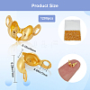 1200Pcs Brass Bead Tips KK-SP0001-93G-2