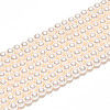 Baking Painted Pearlized Glass Pearl Bead Strands HY-N002-2mm-A11-3