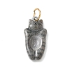 304 Stainless Steel Enamel Pendants SA-CBA08A6-08G-01-1