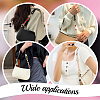 4Pcs 4 Colors Alloy Enamel Purse Strap Extenders FIND-BBC0002-46A-5