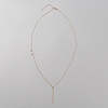 Alloy Pendant Necklace with Cable Chains for Women NJEW-WH0022-02E-KCG-2