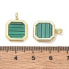 Alloy Acrylic Pendants AL-CBA4262-03G-01-3