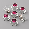 Fashion Iron Spirl Coils Hair Clip OHAR-WH0021-15I-2