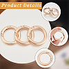 3Pcs Alloy Spring Gate Rings FIND-BBC0002-23KCG-01-6