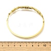 304 Stainless Steel Rhinestone Hinged Bangles for Women BJEW-U021-05G-5