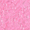 Transparent Inside Colours Glass Seed Beads SEED-T007-11H-2