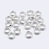 925 Sterling Silver Split Jump Rings STER-F036-01S-0.6x7m-1