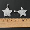 Natural Quartz Crystal Pendants GG-K002-10V-3
