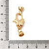 Brass Lobster Claw Clasps LS-KK-U059-50G-3