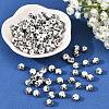 Handmade Printed Porcelain Beads X1-PORC-Q201-6mm-5-5