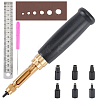 Brass & Steel Head Leather Hole Punches AJEW-CL0002-67-1