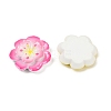 Opaque Resin Enamel Cabochons CRES-D308-01-3